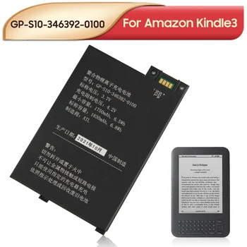 Оригинальный Сменный Аккумулятор GP-S10-346392-0100 Для Amazon Kindle3 Kindle 3 S11GTSF01A D00901 Для Чтения электронных книг 1750 мАч