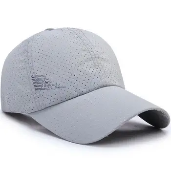 Бейсболка Унисекс, быстросохнущая шляпа для гольфа, рыбалки, Дышащая сетка, Регулируемый Дизайн для Мужчин и женщин, Летняя шляпа для защиты от солнца 모자