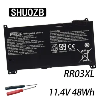 SHUOZB 11,4 V 48Wh RR03XL Аккумулятор для ноутбука HP ProBook 430 440 450 455 470 G4 HSTNN-PB6W 851477-832 HSTNN-Q04C HSTNN-Q06C Q01C