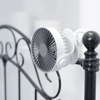 Портативный Зажимной Вентилятор Usb Перезаряжаемый Вентилятор Кондиционер Воздуха Usb Mini Wind Power Ручной Студенческий Милый Зажимной Вентилятор для Домашней Спальни