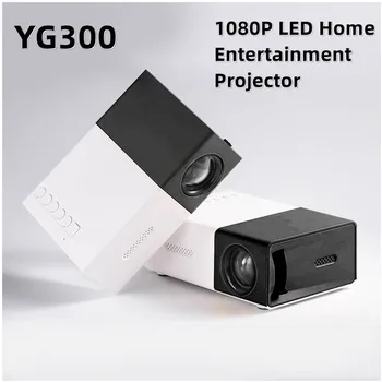 Портативный проектор YG300 Высокой Четкости 1080P Full HD Проектор с Несколькими Интерфейсами Для Домашнего Просмотра фильмов с поддержкой HDMI и USB AV-проектор
