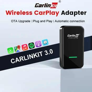 Carlinkit3.0 Для Apple CarPlay Активатор Беспроводного ключа Для Audi Porsche Benz VW Volvo Toyota iOS14 Подключи и Играй Автомобильную Смарт-коробку