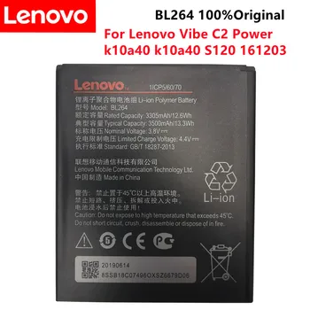 Оригинальный Аккумулятор BL264 для мобильного телефона Lenovo Vibe C2 Power k10a40 k10a40 3500 мАч + номер для отслеживания