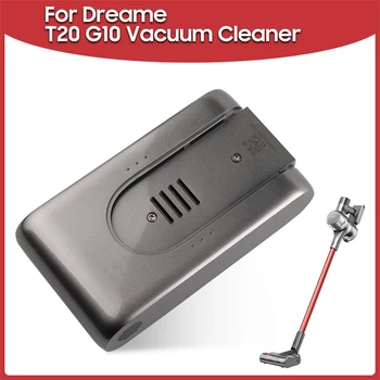 Сменный аккумулятор для ручного беспроводного пылесоса Xiaomi Dreame Vacuum Cleaner G10 T20, перезаряжаемый аккумулятор