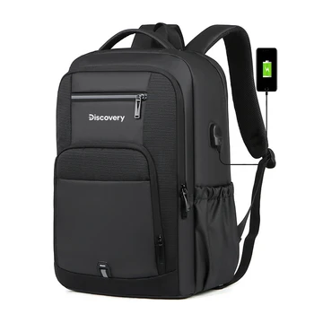 Рюкзак для ноутбука Xiaomi Большой емкости 15,6 дюймов, Прочная школьная сумка на каждый день, Многофункциональный USB-порт для зарядки, Водонепроницаемость