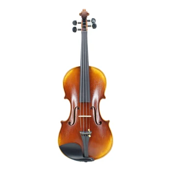 Скрипки из натурального пылающего клена Ручной работы, Масляная краска, Антикварная скрипка с полным комплектом деталей для профессионального скрипача