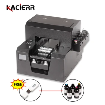 Автоматическая инфракрасная автоматическая регулировка УФ-принтера формата А4, светодиодный принтер для печати цилиндрических плоских объектов, стабильная производительность благодаря набору УФ-чернил