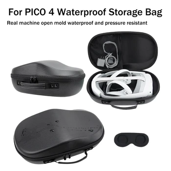 Для очков виртуальной реальности PICO 4 Host EVA, устойчивая к давлению, ударопрочная сумка для защиты от падения, Портативная сумка для хранения