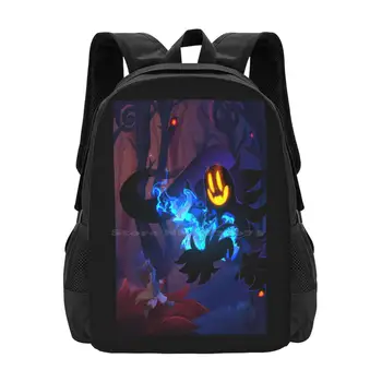 Дизайнерская сумка Snatcher'S Forest с рисунком Студенческий рюкзак Ahatintime Ahit Snatcher Hatkid