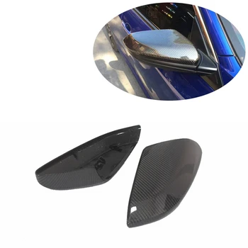 Крышка зеркала Заднего Вида Для Honda Civic 10th Mugen Type-R FK8 2016-2021 Из углеродного волокна + ABS Сменный Зажим для крышки заднего вида