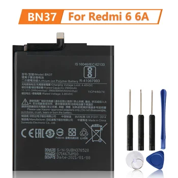 Сменный Аккумулятор BN37 Для Xiaomi Mi Redmi6 Redmi 6 Redrice 6A 3000 мАч