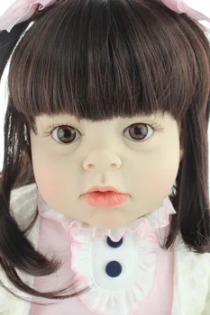 Новый модный дизайн, реалистичная кукла-реборн для малышей, мягкий силиконовый винил, настоящее нежное прикосновение, 28 дюймов, модный подарок на день рождения