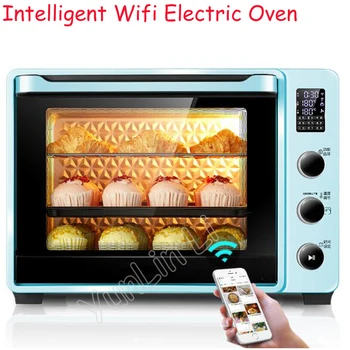 Мини-электрическая печь Объемом 40 Л Бытовая Интеллектуальная Многофункциональная Полноавтоматическая машина для выпечки с управлением по Wi-Fi