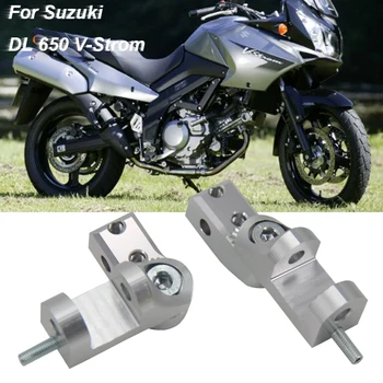 НОВЫЙ мотоцикл для Suzuki DL 650 V-Strom Foot Peg Комплект для опускания пассажирской подножки DL1000