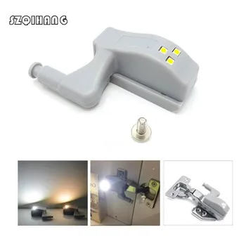 Универсальная светодиодная лампа с внутренним шарниром, подсветка шкафа, Универсальная лампа для гардероба, светодиодная лампа с шарниром, ночник для кухни