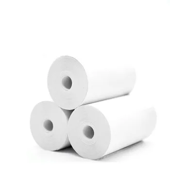 Fromthenon 3 рулона белой термобумаги, пригодной для печати, Прямой рулон бумаги 57*30 мм (2,17* 1,18 дюйма) для карманной БУМАГИ PeriPage A6 Pocket PAPERANG P1/P2