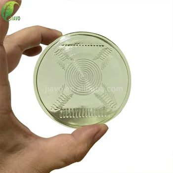 Новый стиль, прозрачное круглое биостекло, энергетический диск с отрицательными ионами