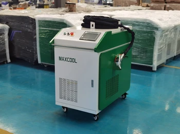 Машина для очистки волоконного лазера от Raycus Компании MAXCOOL для мини-устройств из металла и неметаллов Простота в эксплуатации