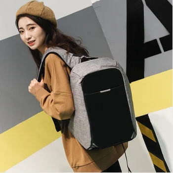 Повседневный принт с логотипом на заказ, мужской горный бег, модные уличные сумки для ноутбука с USB, водонепроницаемый противоугонный рюкзак