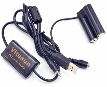 5V 3A Зарядное устройство CA-PS800 USB-кабель для привода DR-DC10 Соединитель постоянного тока AA Фиктивный Аккумулятор Для камеры Canon A1300 A1400 A800 A810 SX150 IS SX160