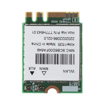 Killer 1535 1525 QCNFA364A AC M.2 WIFI Адаптер для карт MSI GT72/GS60 для Dell