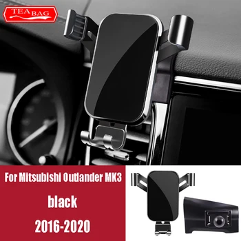Автомобильный держатель мобильного телефона для Mitsubishi Outlander MK3 Eclipse Cross ASX Pajero 2016-2020, Подставка для вентиляционного отверстия, Кронштейн для автоматической навигации