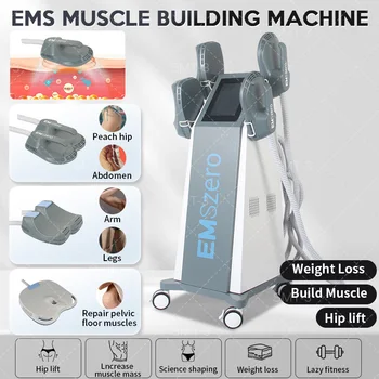 EMSzero EMS MUSCLE STIMUL Machine BODY Sculpt HI-EMT Neo RF Tesla Для Похудения Электромагнитный Аппарат для похудения таза DLS-EMSLIM 2023