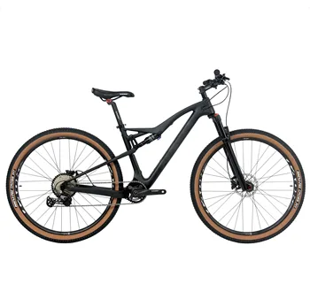 Комплектный велосипед с полной подвеской, цельный горный велосипед с карбоновой рамой 29er boost Shimano BR-MT200 11S 13,5 кг