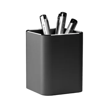 Металлический держатель для карандашей Настольный Алюминиевый Органайзер для принадлежностей и хранения чашек Стационарный прочный