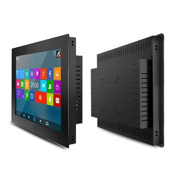 12,1-дюймовый Встраиваемый промышленный Компьютер Mini Tablet All-in-one PC с Резистивным сенсорным экраном Celeron J1900 для Win 10 Pro/Linux