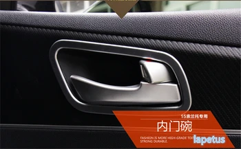 Аксессуары для интерьера, Внутренняя дверная ручка Автомобиля, украшение Чаши, накладка, подходит для KIA Sorento 2015-2019