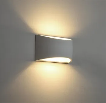 Настенный светильник Simplicity LED из гипса Мощностью 5 Вт, Креативное Освещение интерьера, Гостиная, Коридор, Гостиничный номер, Прикроватная лампа для спальни
