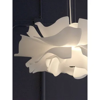 Ins ЦВЕТОЧНАЯ люстра освещение комнаты Скандинавский креативный блеск дизайнерский светильник для спальни, столовой, свадебные подвесные светильники hanglamp