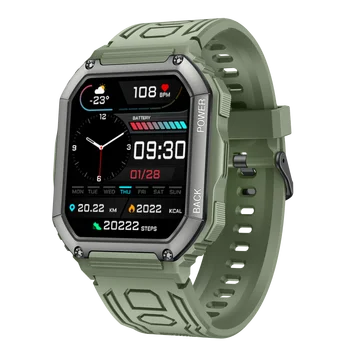 SKMEI KR06 2022 новый дисплей с круглым циферблатом, BT вызов, фитнес, GPS, многофункциональные умные часы, частота сердечных сокращений, спортивные умные часы