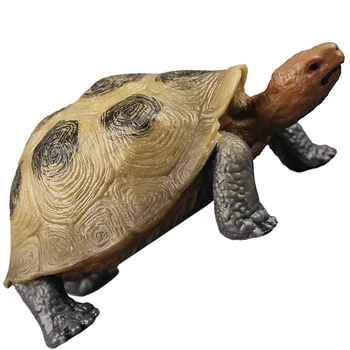 Имитационные Украшения для Черепах Пластиковая Игрушка-Черепаха, Реалистичная модель Земли, Скульптура