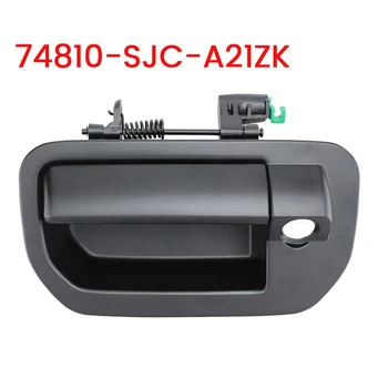 1 шт. Рамка для ручки задней двери автомобиля с отверстием для камеры 74810-SJC-A21ZK для Honda Ridgeline 2010-2014