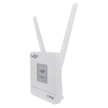 Беспроводной маршрутизатор 4G CPE 150 Мбит/с, Wi-Fi модем, LTE-маршрутизатор, внешние антенны с портом RJ45 и разъемом US Plug B