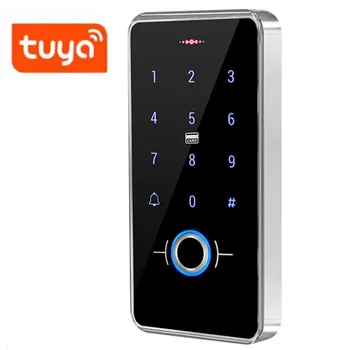 Система контроля доступа к двери Tuya Bluetooth с водонепроницаемой печатью Fringerprint / RFID + паролем