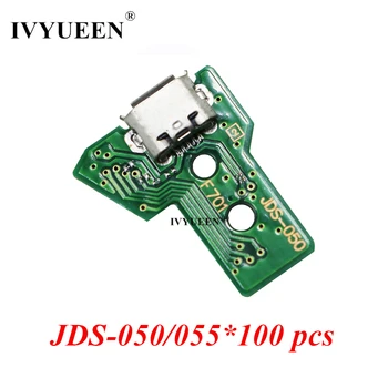 100 Шт. для Sony Dualshock 4 PS4 DS4 Pro Тонкий Контроллер JDS JDM 055 050 040 030 011 USB Порт Для Зарядки Разъем Платы Запчасти для Ремонта