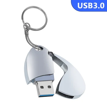 USB флэш-накопитель 128 ГБ 64 ГБ 32 ГБ Высокоскоростной USB 3,0 Флеш-накопитель Металлический 16 ГБ 8 ГБ Memoria cle USB-накопитель с пользовательским логотипом фильмы фотография